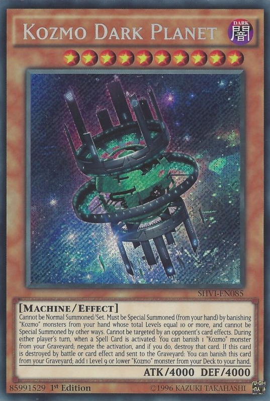 Kozmo Dark Planet [SHVI-EN085] Secret Rare | Odin's Place