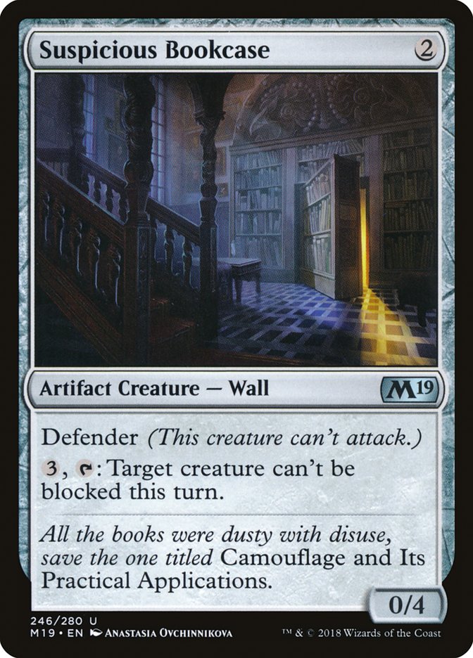 Suspicious Bookcase (246) [Core Set 2019] | Odin's Place