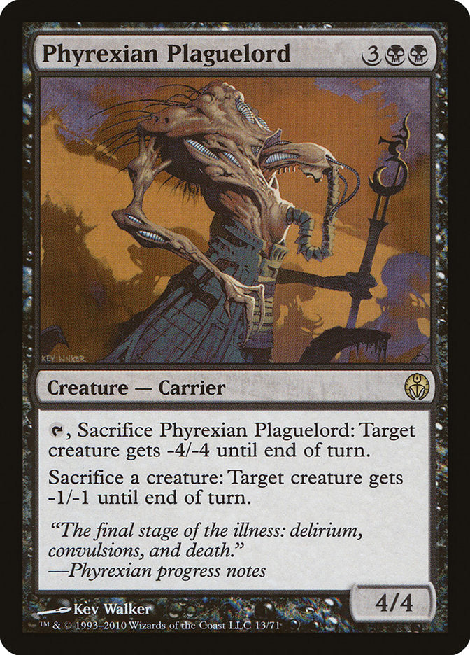 Phyrexian Plaguelord (13) [Duel Decks: Phyrexia vs. the Coalition] | Odin's Place