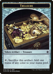Vampire // Treasure Double-Sided Token [Friday Night Magic 2017] | Odin's Place