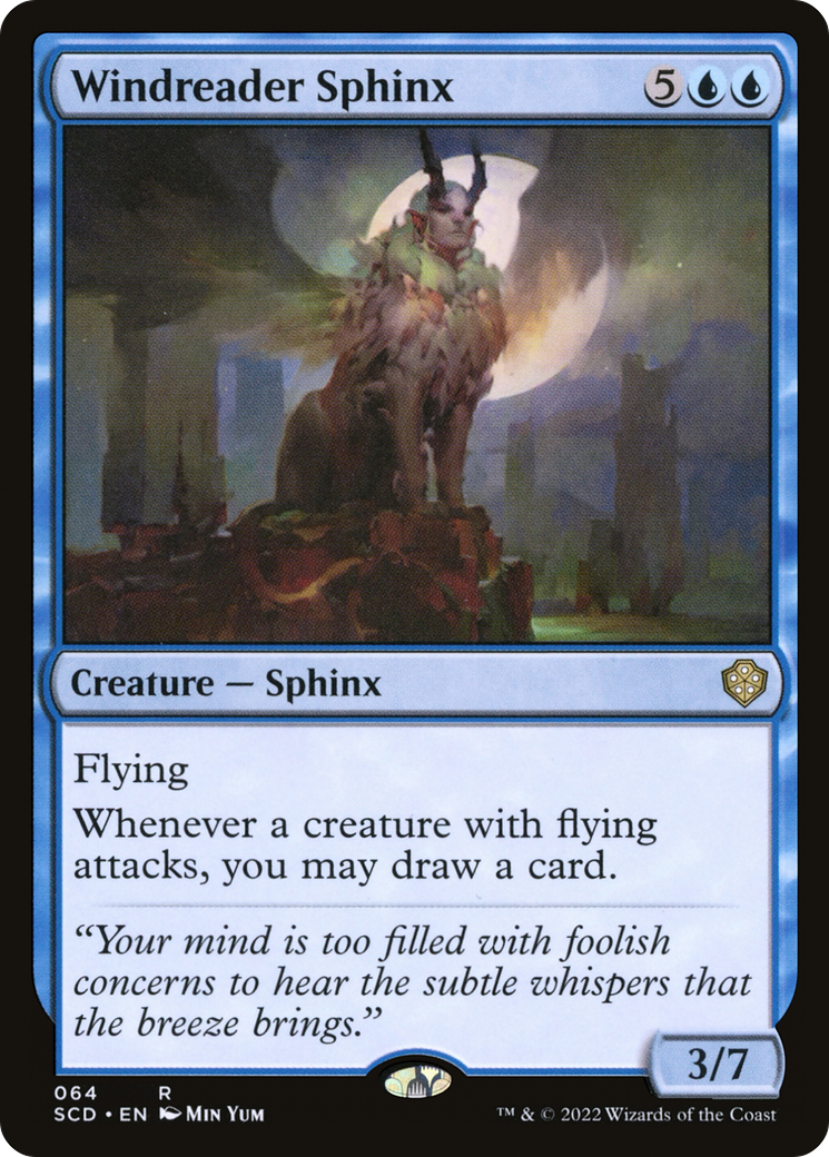 Windreader Sphinx [Starter Commander Decks] | Odin's Place