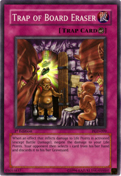Trap of Board Eraser [PGD-099] Super Rare | Odin's Place
