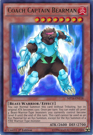 Coach Captain Bearman [MP14-EN118] Ultra Rare | Odin's Place