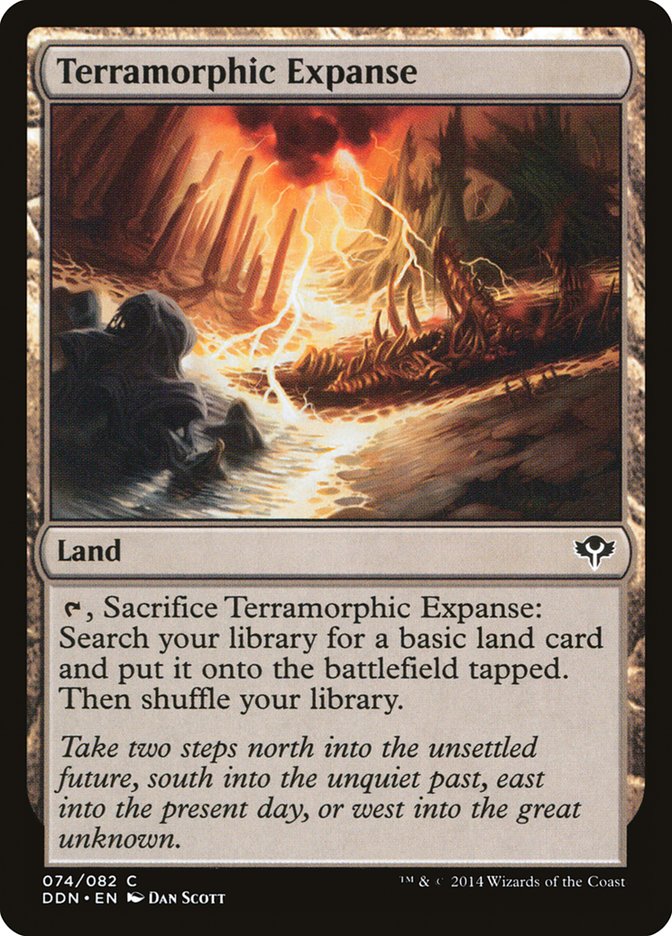 Terramorphic Expanse (74) [Duel Decks: Speed vs. Cunning] | Odin's Place
