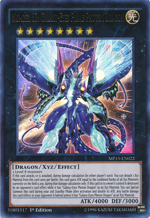 Number 62: Galaxy-Eyes Prime Photon Dragon [MP15-EN022] Ultra Rare | Odin's Place