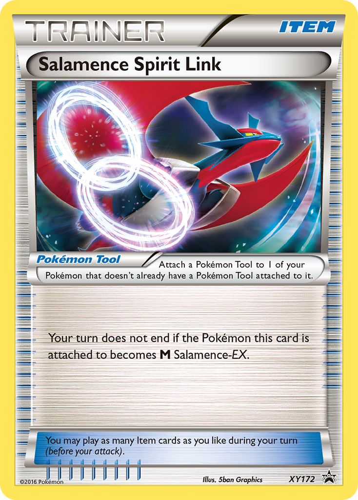 Salamence Spirit Link (XY172) [XY: Black Star Promos] | Odin's Place