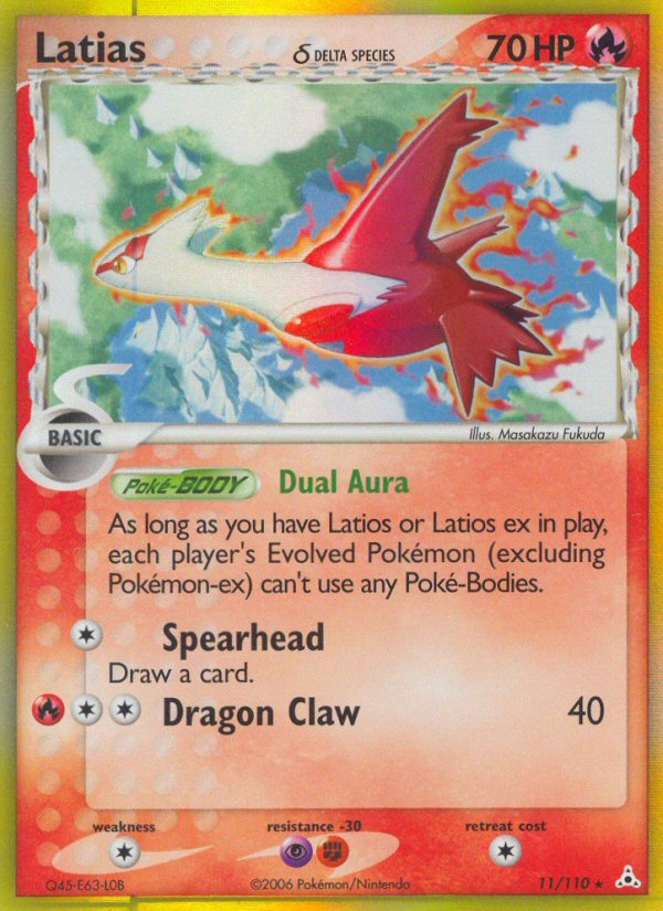 Latias (11/110) (Delta Species) [EX: Holon Phantoms] | Odin's Place