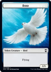 Bird (001) // Soldier Double-Sided Token [Kaldheim Commander Tokens] | Odin's Place