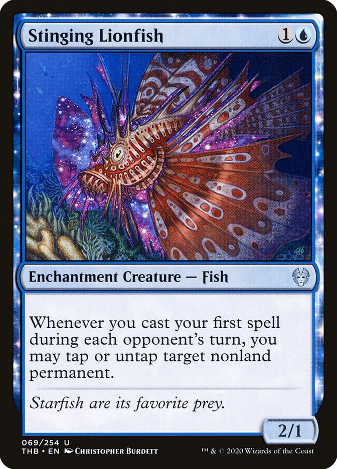 Stinging Lionfish [Theros Beyond Death] | Odin's Place