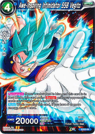 Awe-Inspiring Intimidator SSB Vegito (EX03-08) [Ultimate Box] | Odin's Place