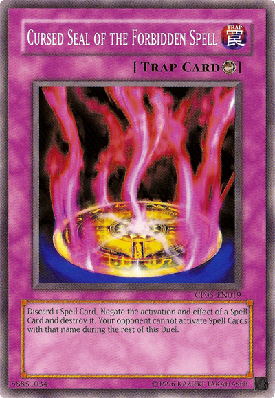 Cursed Seal of the Forbidden Spell [CP05-EN019] Common | Odin's Place