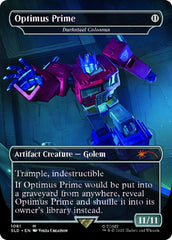 Darksteel Colossus - Optimus Prime (Borderless) [Secret Lair Drop Series] | Odin's Place