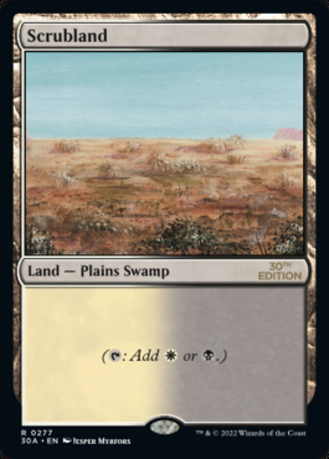 Scrubland [30th Anniversary Edition] | Odin's Place