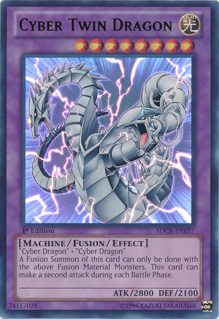 Cyber Twin Dragon [SDCR-EN037] Ultra Rare | Odin's Place