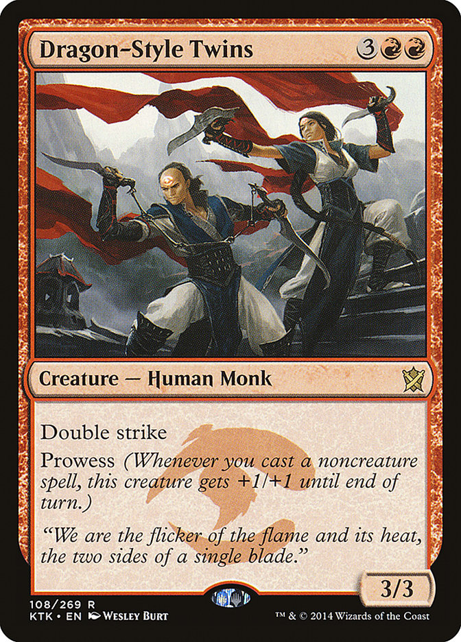 Dragon-Style Twins (108) [Khans of Tarkir] | Odin's Place