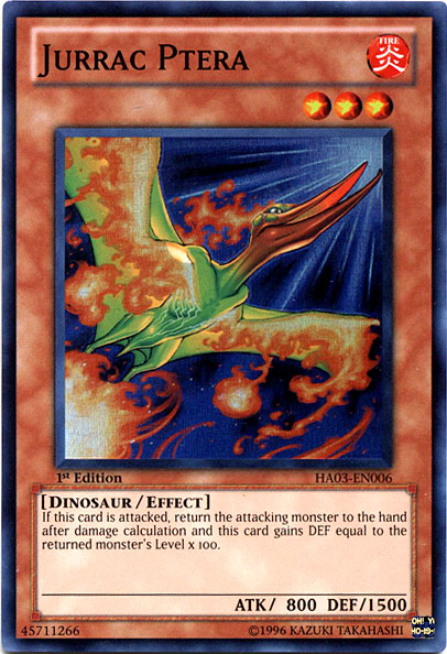 Jurrac Ptera [HA03-EN006] Super Rare | Odin's Place