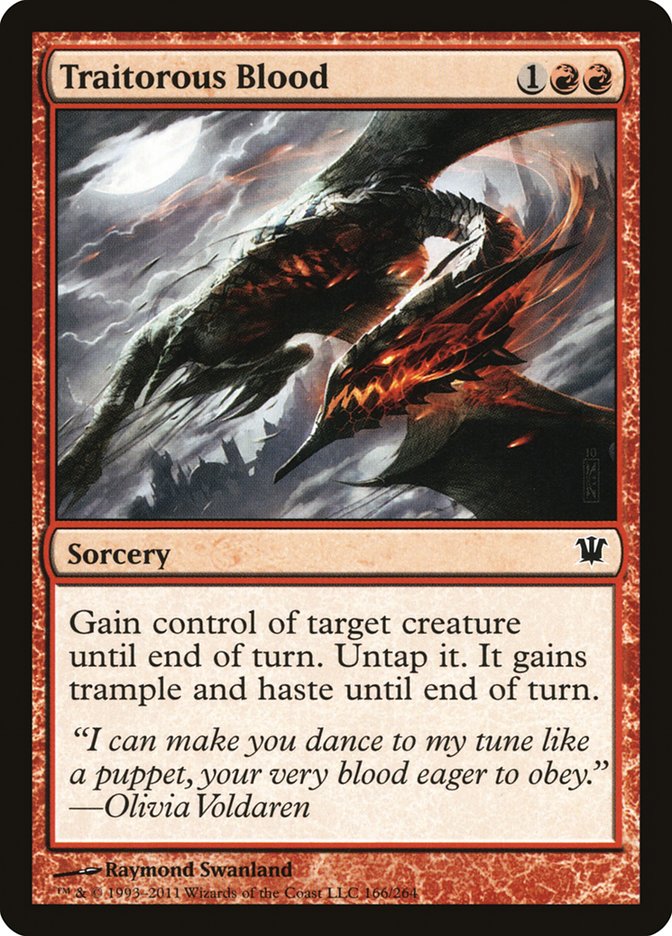 Traitorous Blood (166) [Innistrad] | Odin's Place
