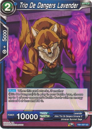 Trio De Dangers Lavender (TB1-037) [The Tournament of Power] | Odin's Place