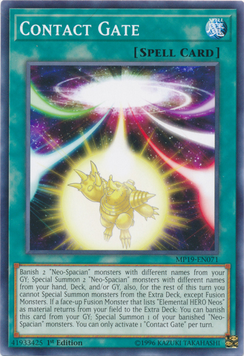 Contact Gate [MP19-EN071] Common | Odin's Place