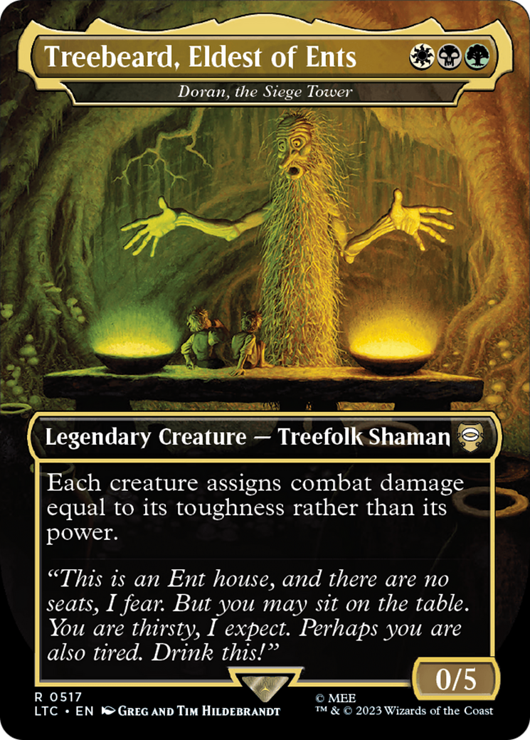 Treebeard, Eldest of Ents - Doran, the Siege Tower (Borderless) [The Lord of the Rings: Tales of Middle-Earth Commander] | Odin's Place