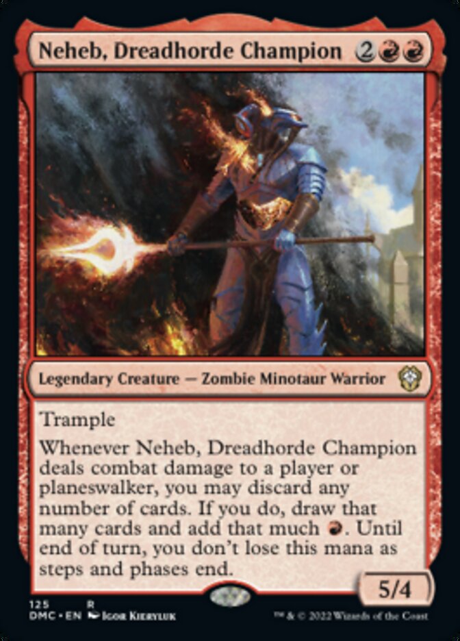 Neheb, Dreadhorde Champion [Dominaria United Commander] | Odin's Place