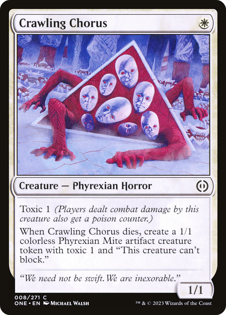 Crawling Chorus [Phyrexia: All Will Be One] | Odin's Place