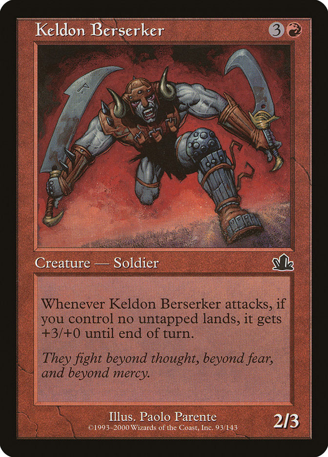 Keldon Berserker (93) [Prophecy] | Odin's Place