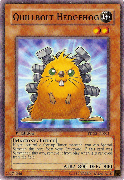 Quillbolt Hedgehog [TDGS-EN003] Common | Odin's Place