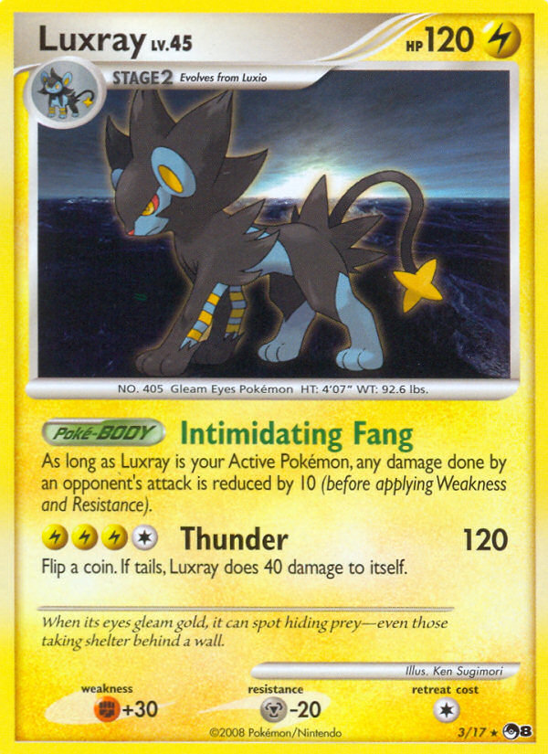 Luxray (3/17) [POP Series 8] | Odin's Place