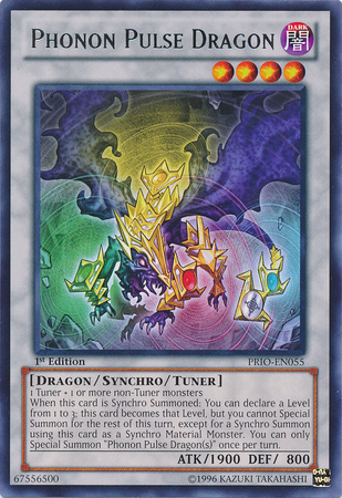 Phonon Pulse Dragon [PRIO-EN055] Rare | Odin's Place