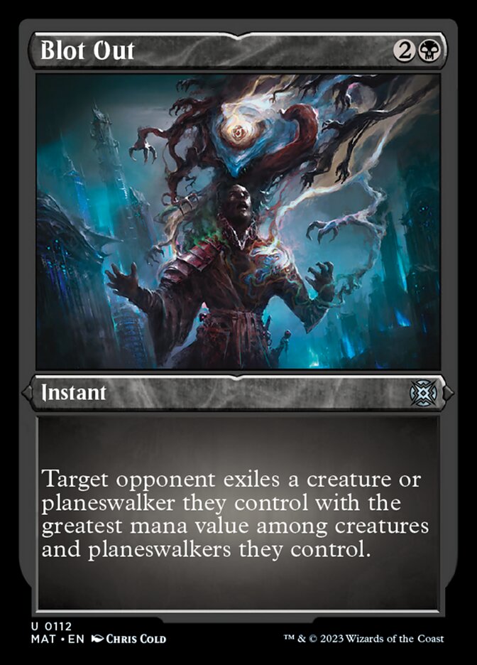 Blot Out (Foil Etched) [March of the Machine: The Aftermath] | Odin's Place