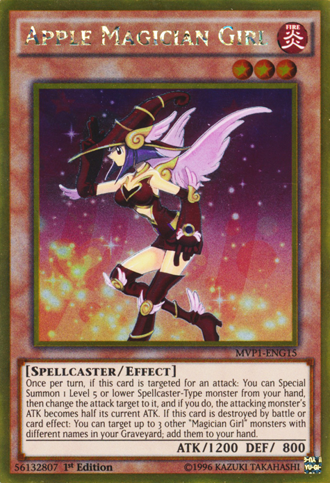 Apple Magician Girl [MVP1-ENG15] Gold Rare | Odin's Place