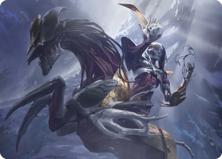 Ria Ivor, Bane of Bladehold Art Card [Phyrexia: All Will Be One Art Series] | Odin's Place