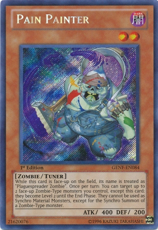 Pain Painter [GENF-EN084] Secret Rare | Odin's Place
