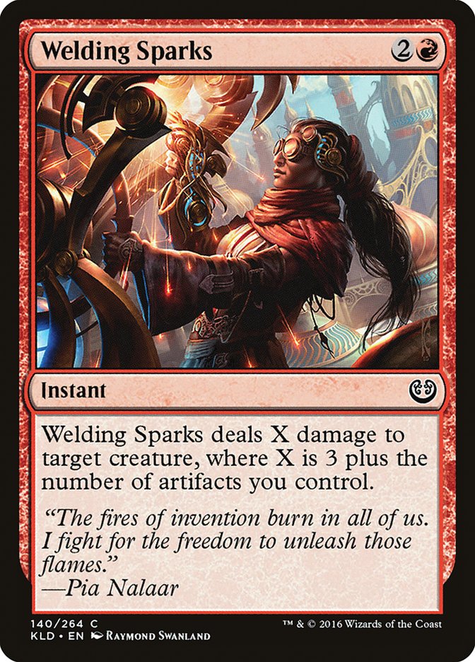 Welding Sparks (140) [Kaladesh] | Odin's Place
