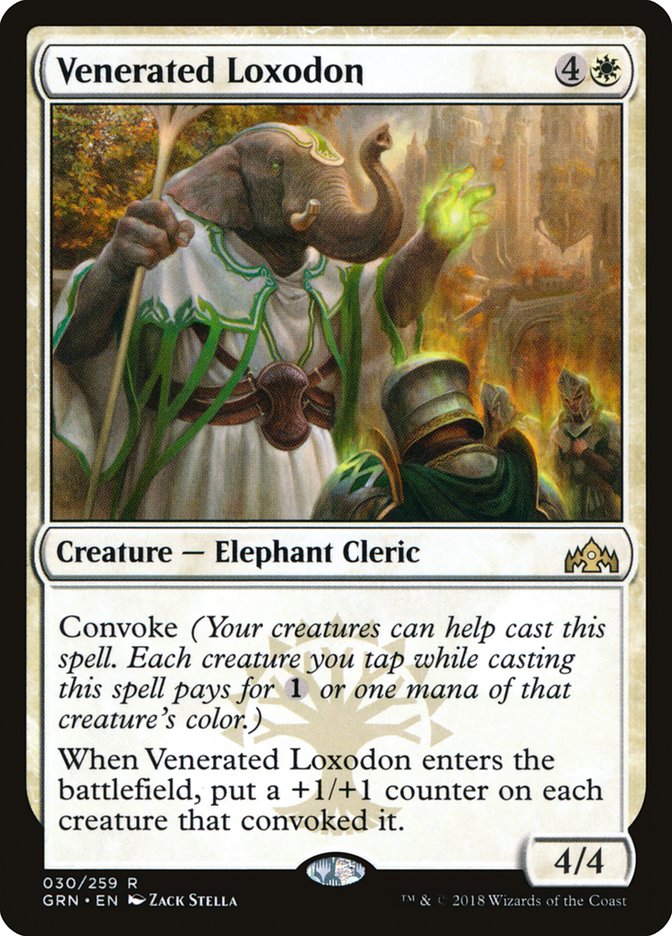 Venerated Loxodon (30) [Guilds of Ravnica] | Odin's Place