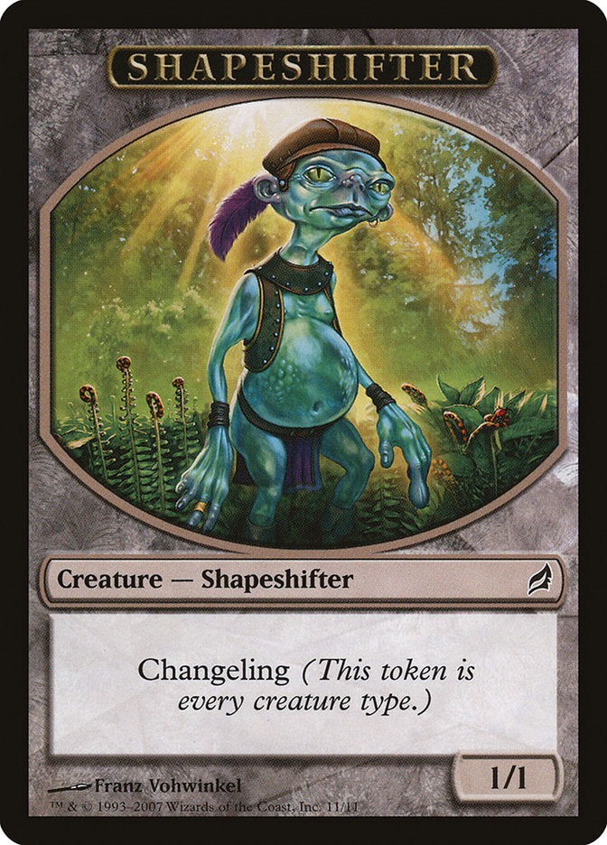 Shapeshifter Token (11) [Lorwyn Tokens] | Odin's Place