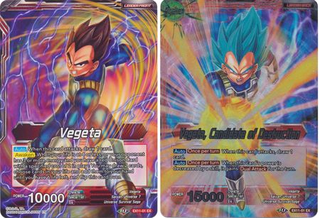 Vegeta // Vegeta, Candidate of Destruction (EX11-01) [Universe 7 Unison] | Odin's Place