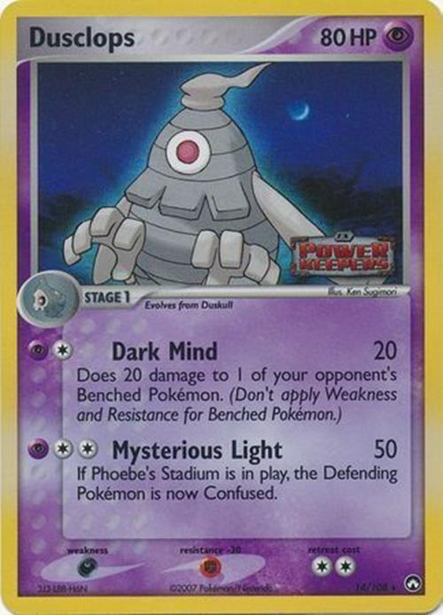 Dusclops (14/108) (Stamped) [EX: Power Keepers] | Odin's Place