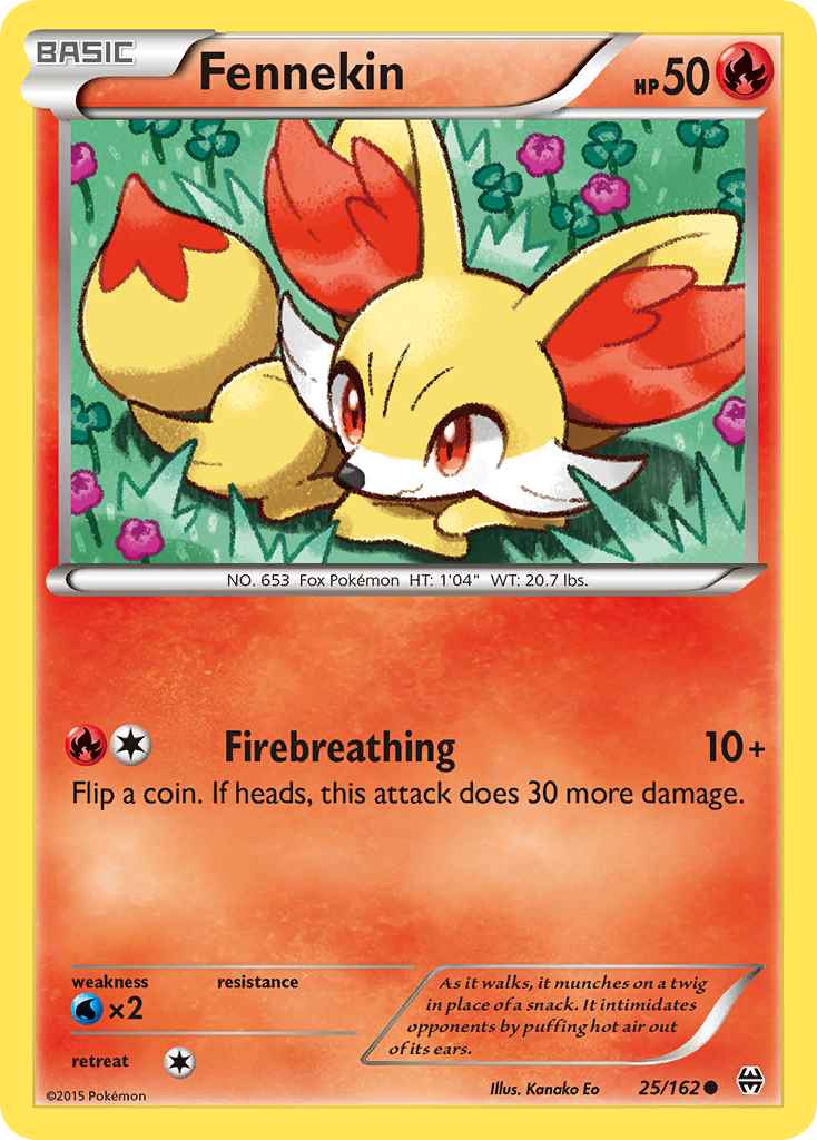 Fennekin (25/162) [XY: BREAKthrough] | Odin's Place
