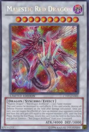 Majestic Red Dragon [CT07-EN001] Secret Rare | Odin's Place