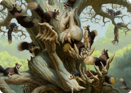 Scurry Oak Art Card [Modern Horizons 2 Art Series] | Odin's Place