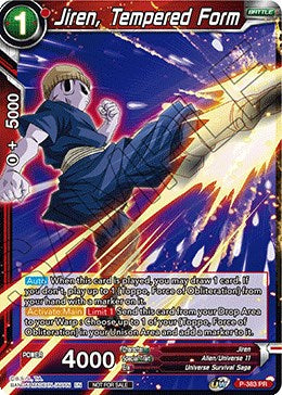 Jiren, Tempered Form (Tournament Pack Vol. 8) (P-383) [Tournament Promotion Cards] | Odin's Place