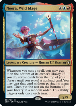 Neera, Wild Mage [Commander Legends: Battle for Baldur's Gate] | Odin's Place