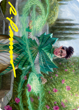 Kianne, Dean of Substance Art Card (Gold-Stamped Signature) [Strixhaven: School of Mages Art Series] | Odin's Place
