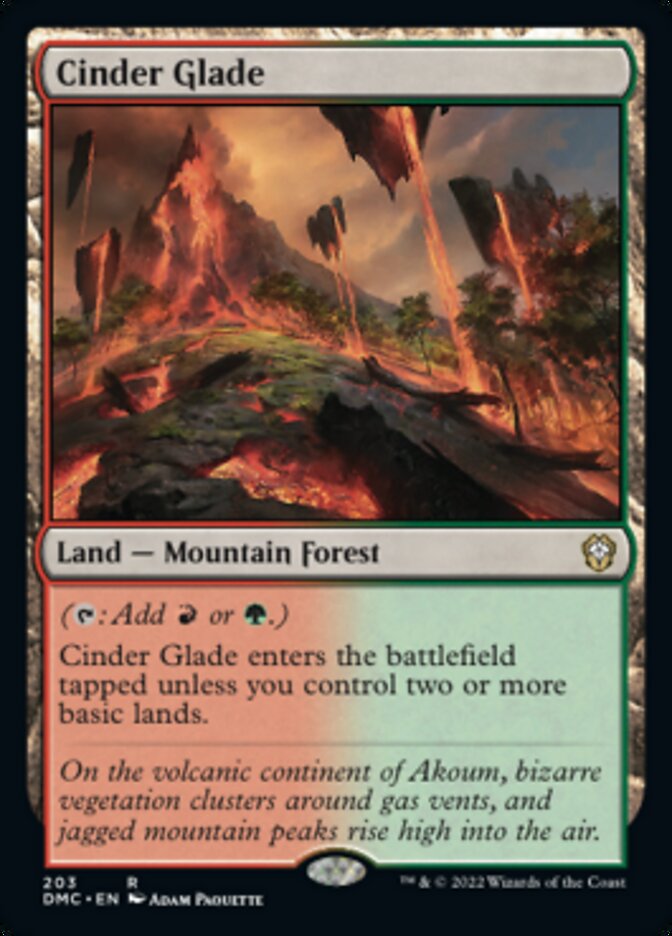 Cinder Glade [Dominaria United Commander] | Odin's Place