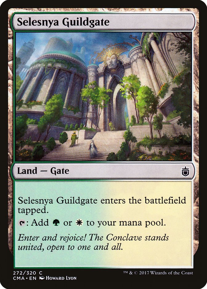 Selesnya Guildgate (272) [Commander Anthology] | Odin's Place