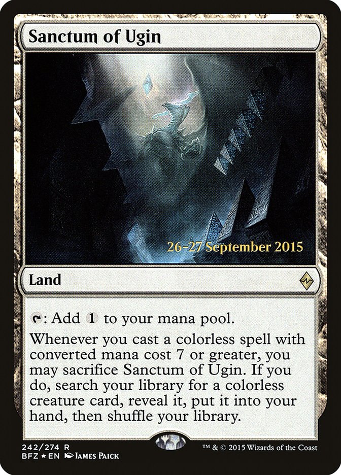 Sanctum of Ugin (242) [Battle for Zendikar Prerelease Promos] | Odin's Place