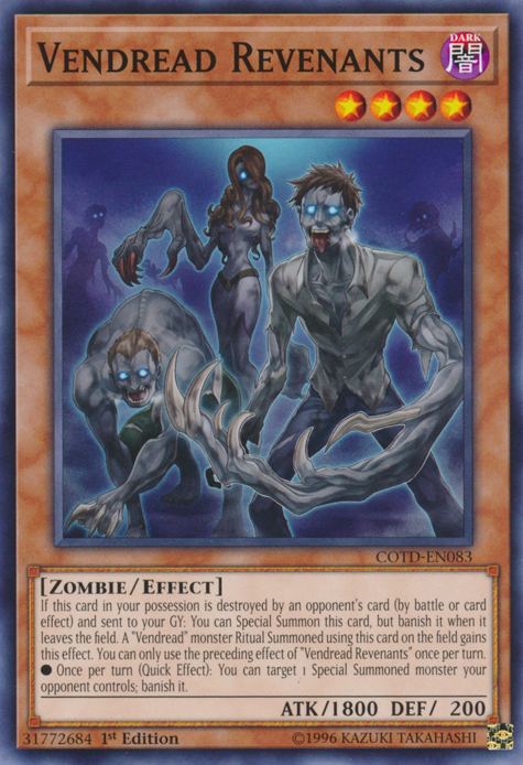 Vendread Revenants [COTD-EN083] Common | Odin's Place