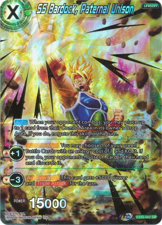 SS Bardock, Paternal Unison (BT10-062) [Rise of the Unison Warrior 2nd Edition] | Odin's Place